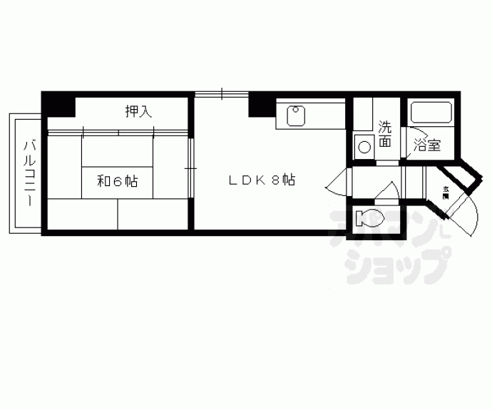 【シャトーラアンジュ】間取