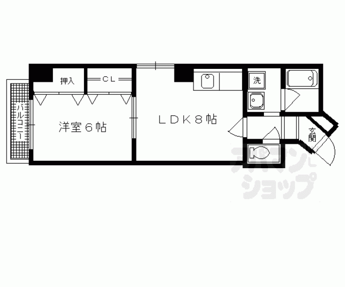 【シャトーラアンジュ】間取