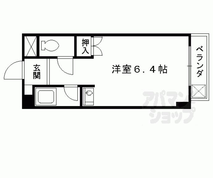 【ＶＩＰ羅城門】間取