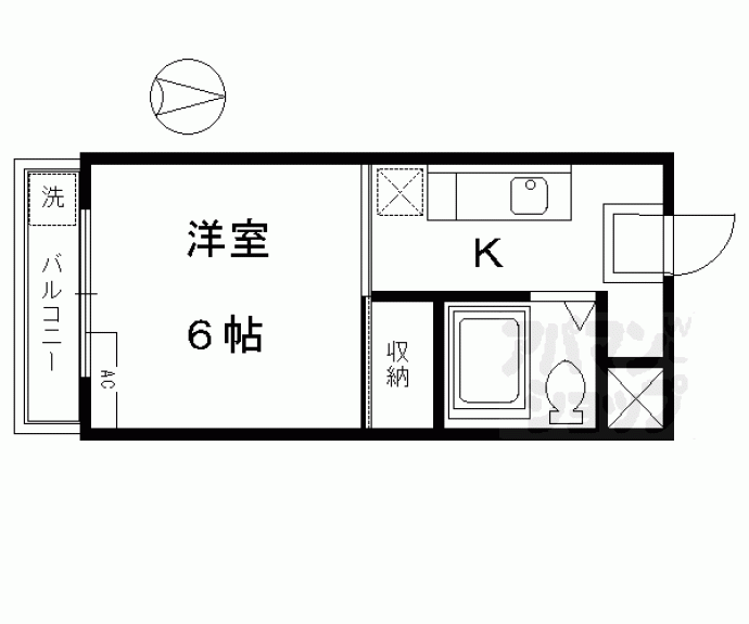 【メゾンボール】間取