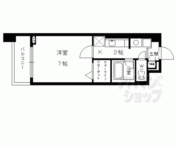 【クレアールエスパシオ】間取