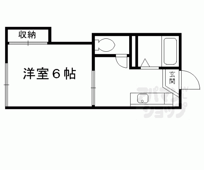 【フレグランス竹田】間取