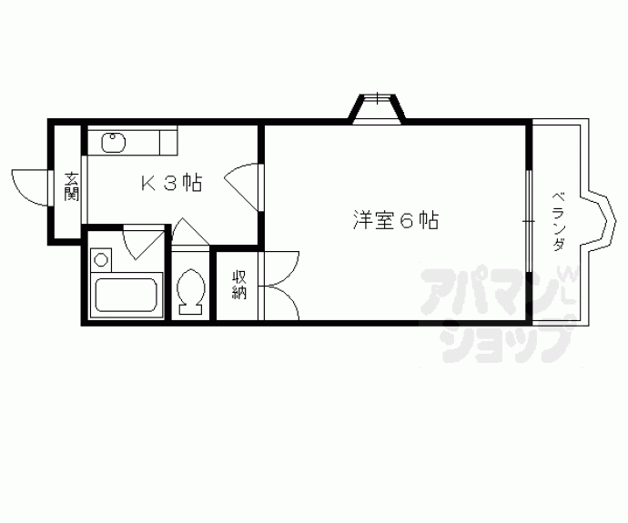 【内藤マンション】間取