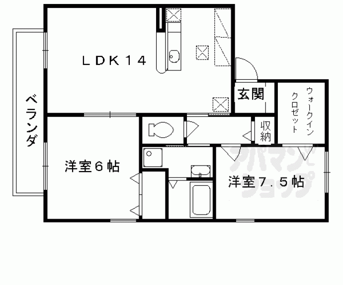 【セジュールＭＡＴＵＴＯ】間取