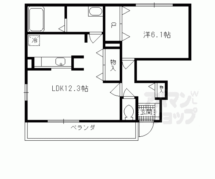 【リヴィエールＴ】間取