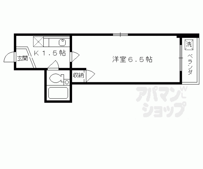 【コーポセブン】間取