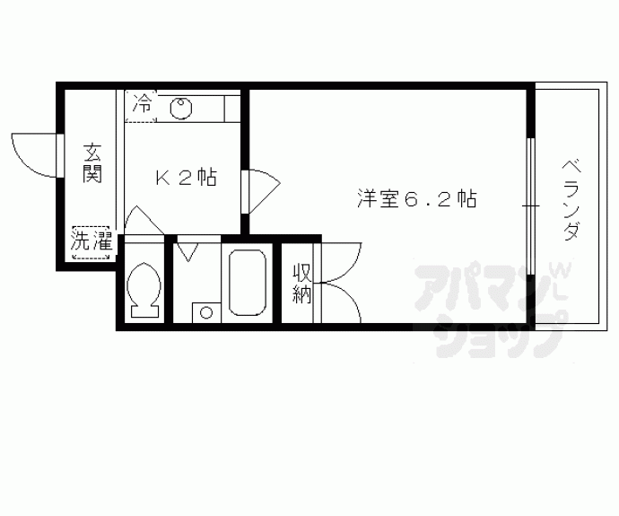 【メゾン栄光】間取