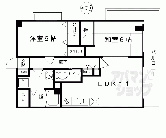 【グランビア和】間取