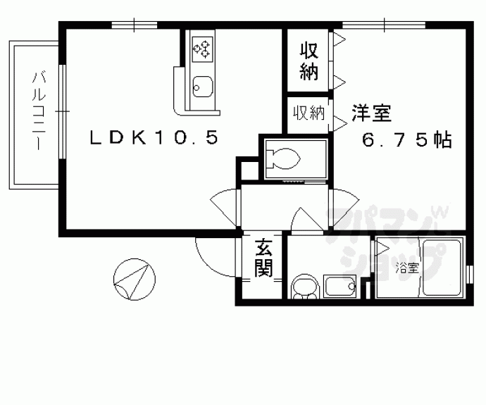 【ハートライフＫ】間取
