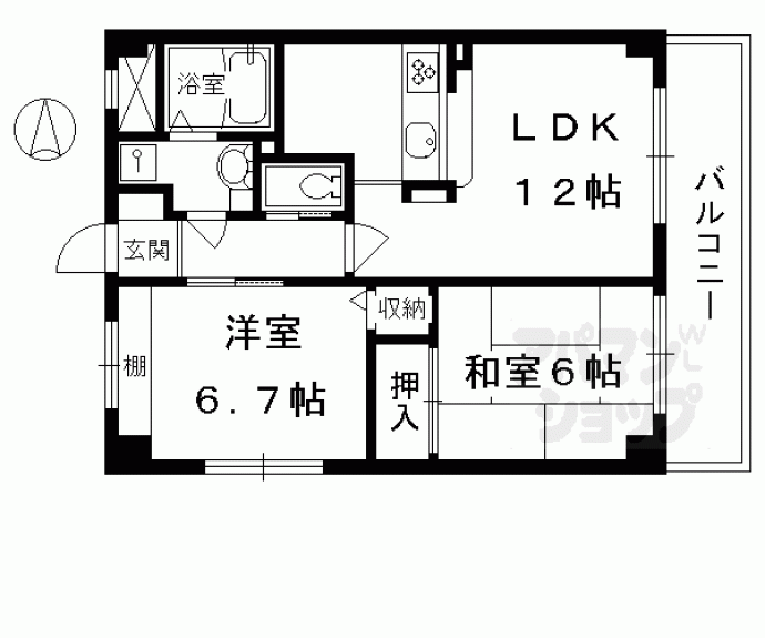 【アビエンテ大藪】間取