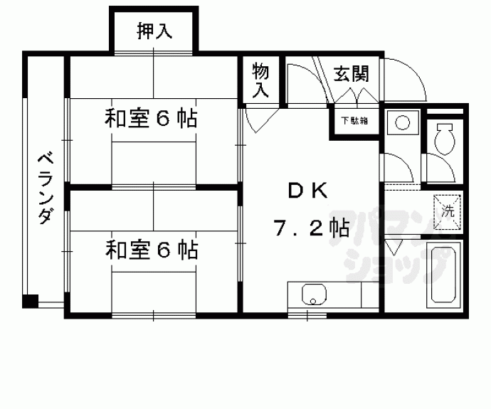 【ドミールシャルマン】間取