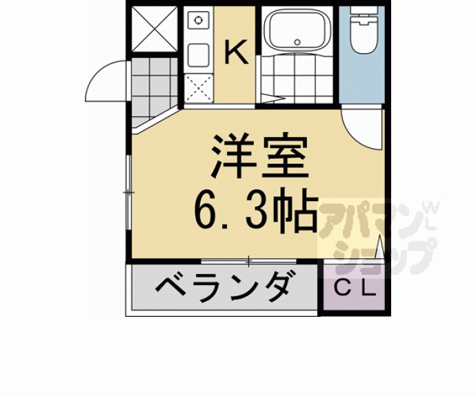 【ガーディアン青山】間取
