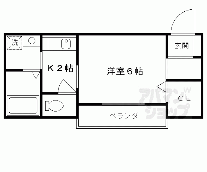 【ハイツクレイン】間取
