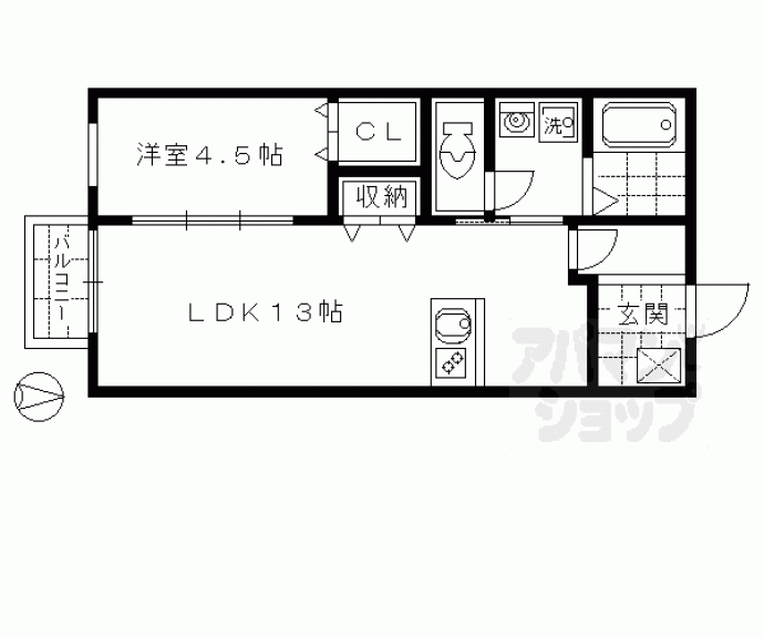 【コーラルフラッツＭ】間取