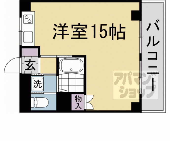 【京都クレセントマンション】間取