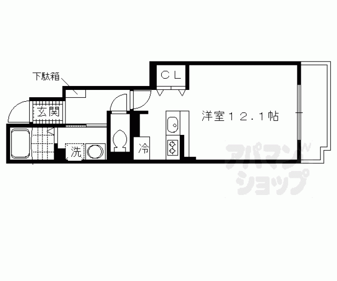【プロムナード醍醐】間取