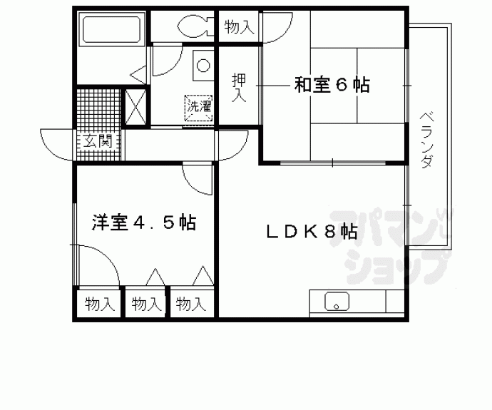 【アネックス豊和】間取