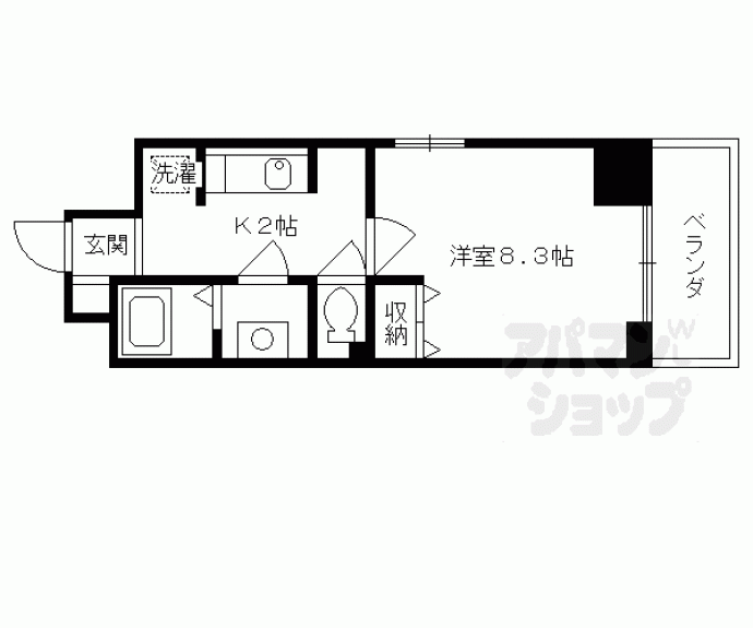 【グラマシー京都】間取