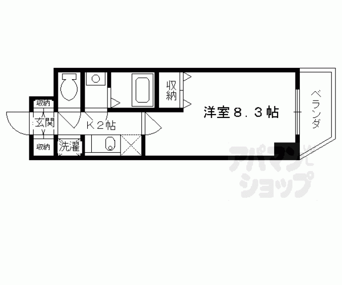 【グラマシー京都】間取