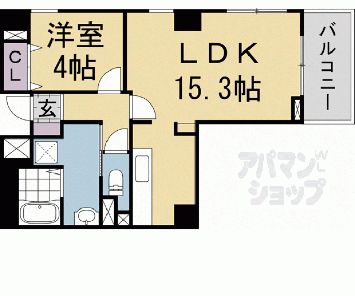 【パインフィールド七条】間取