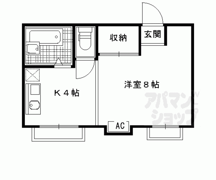 【ミヤガーデンサイド】間取