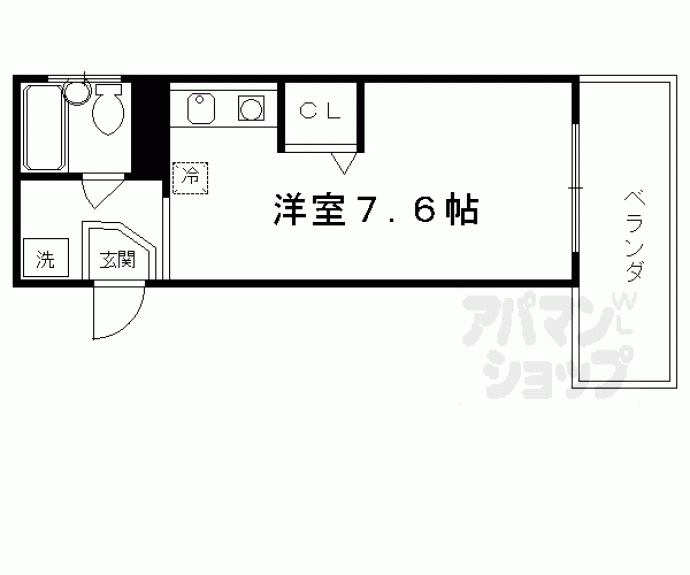 【パインフィールド日ノ岡】間取