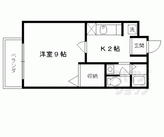 【グランシャリオ（城陽）】間取