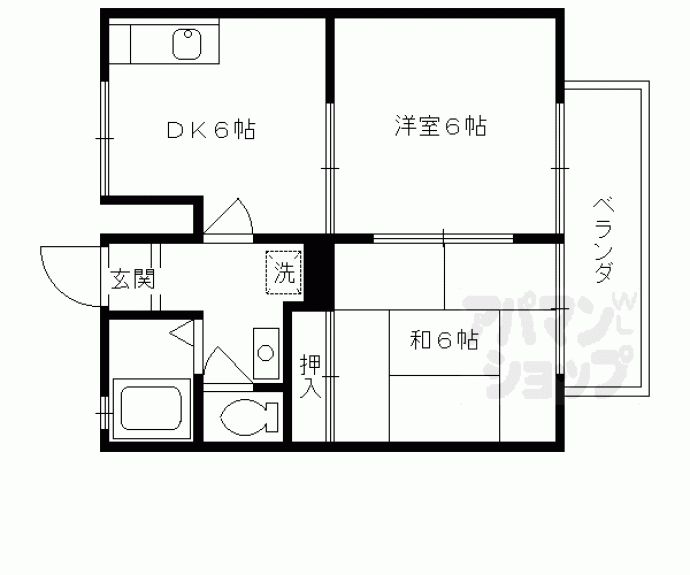 【グランシャリオＥ棟】間取