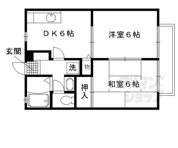 【グランシャリオE棟】間取