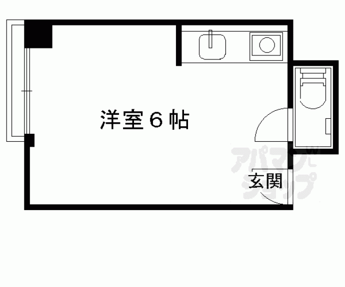 【河原町フラット】間取