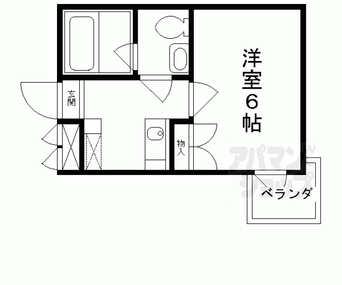 【ＲＸ東寺】間取