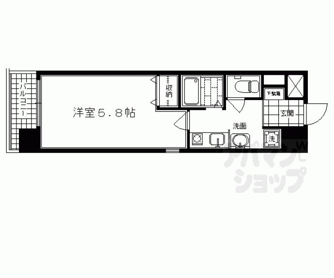 【シカタシスビルディング】間取