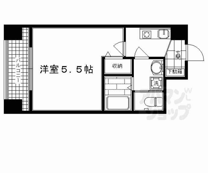 【SHICATA SIX BLDG】間取