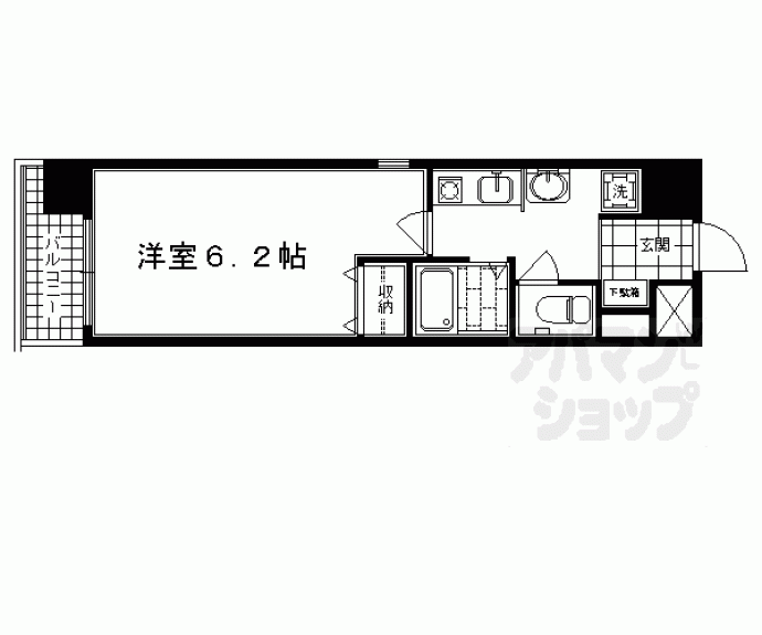 【SHICATA SIX BLDG】間取