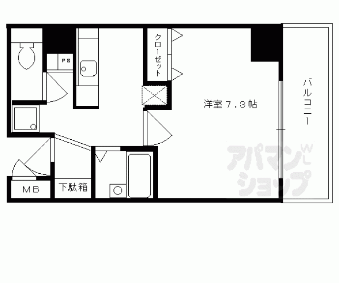 【アマーレ御幸町】間取