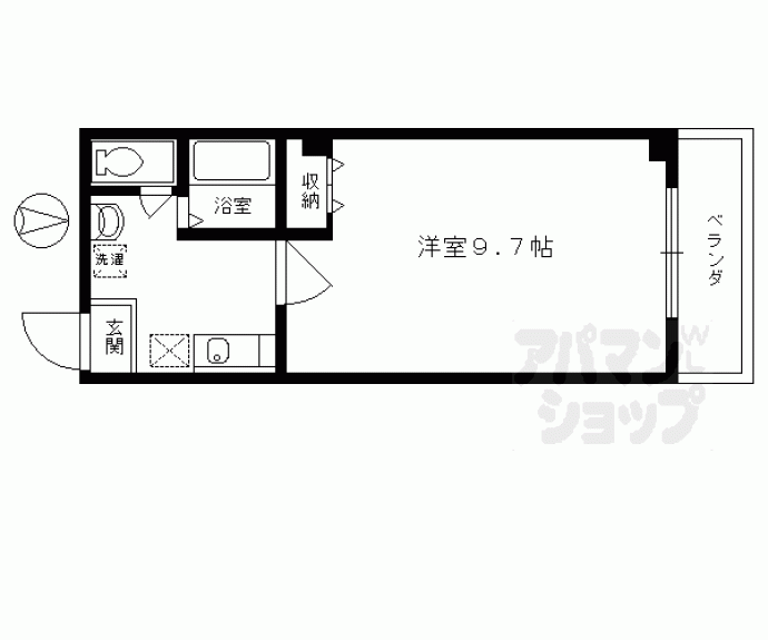 【バインオークCENT】間取