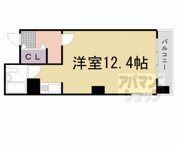 【珠光ビル三条】間取