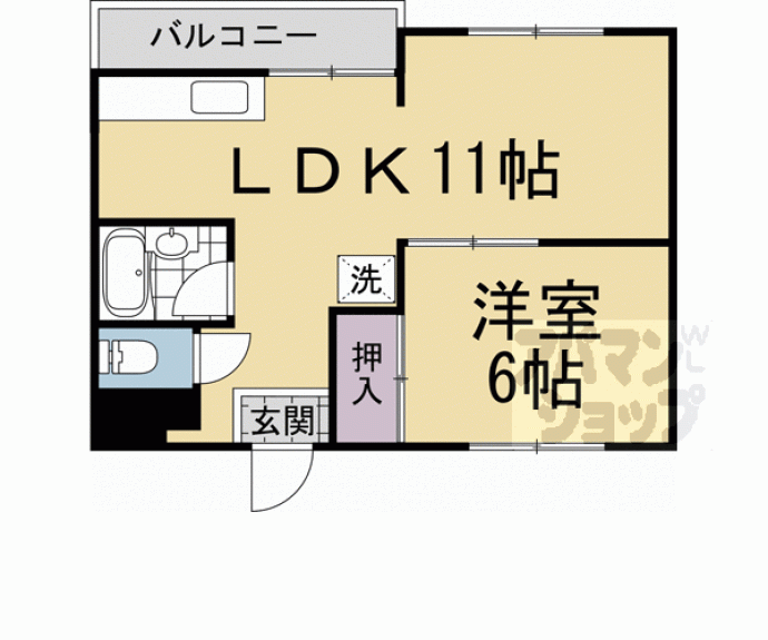 【コクーン三条大宮】間取