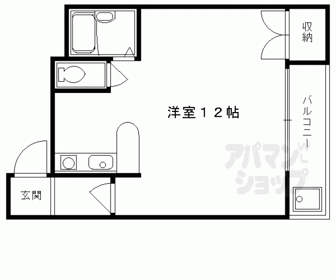 【両替町ＡＬＬＥＹ】間取