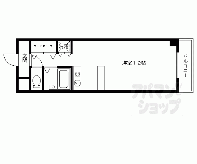 【メゾン・デュ・カルム】間取