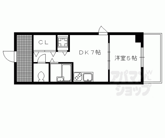 【メゾン・デュ・カルム】間取