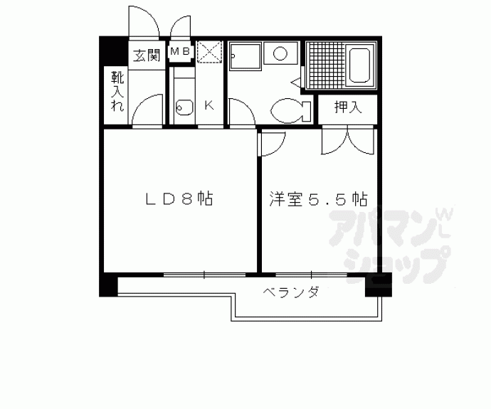 【エルデヒルズ】間取
