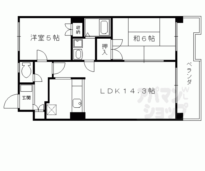 【エルデヒルズ】間取