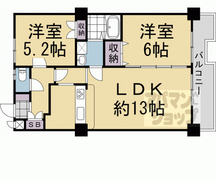 【エルデヒルズ】間取