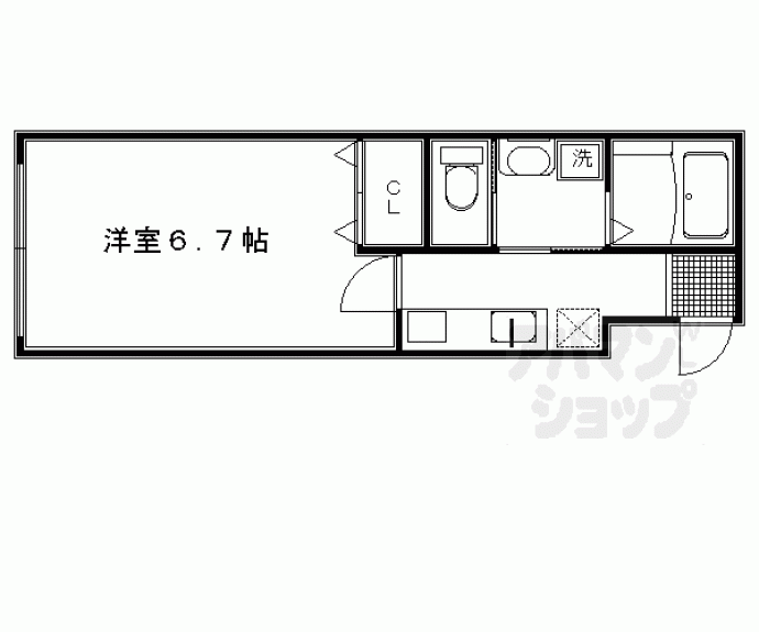 【ＭＥＳＡ　ＶＥＲＤＥ　五辻】間取
