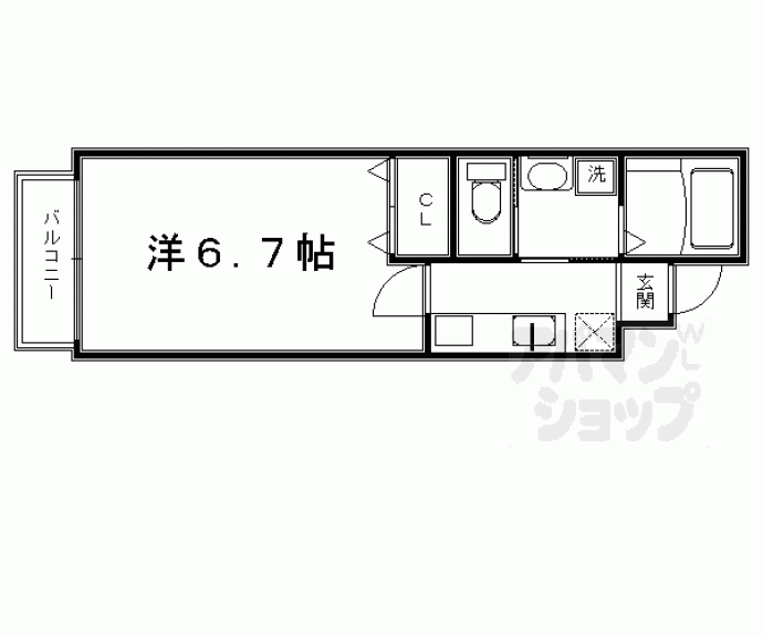 【MESA VERDE 五辻】間取