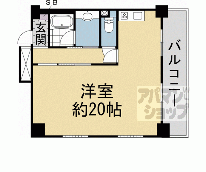 【御幸町パークハイム】間取