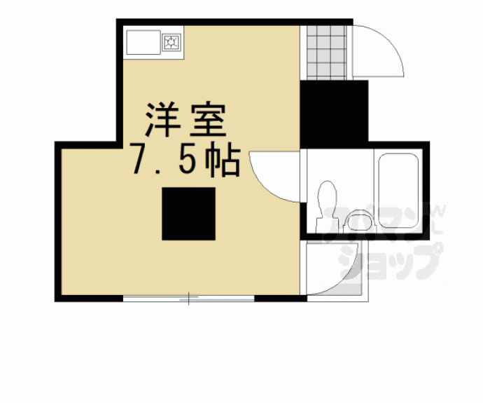【カーサデ河原町】間取