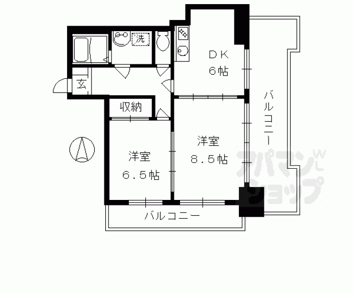 【プラタラク】間取