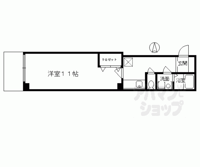 【レジデンス池ノ内】間取